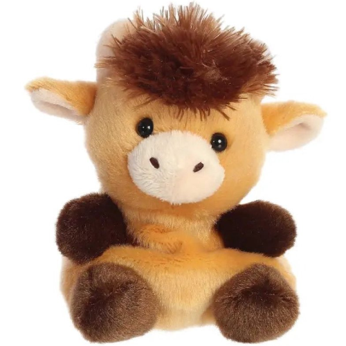 Palm Pals Schotse Hooglander Pluche Knuffel 15 cm