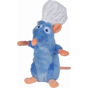 Remy met Koksmuts Ratatouille Disney Pluche Knuffel 25 cm