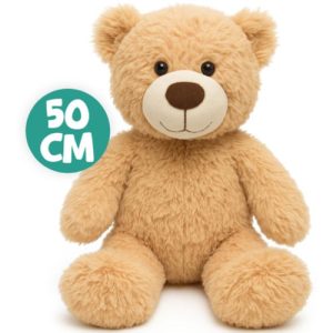 Teddybeer Bart (Beige) Pluche Knuffel Knuffelbeer 50 cm