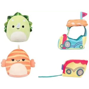 Squishmallows Micromallows Original Pluche Knuffel (4 delig) 6 cm