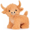 Schotse Hooglander Pluche Knuffel Koe 25 cm