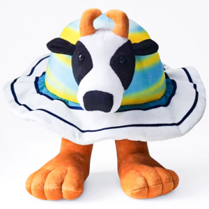 La Vacca Saturno Saturnita Italian Brainrot Pluche Knuffel 30 cm