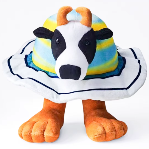 La Vacca Saturno Saturnita Italian Brainrot Pluche Knuffel 30 cm