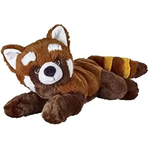 Wasbeer Bruin/Wit Pluche Knuffel 33 cm