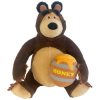 Masha en de Beer Honing Pluche Knuffel 32 cm