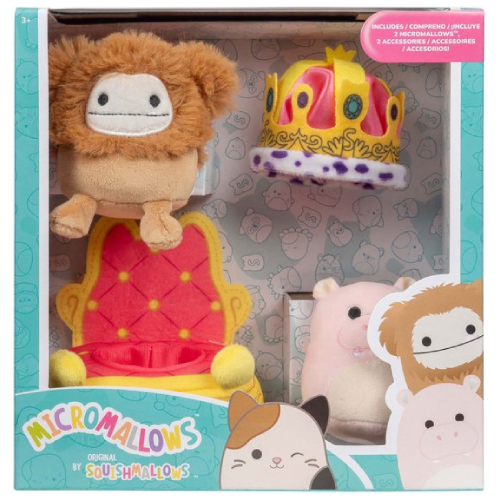 Squishmallows Micromallows Parade Float Pluche Knuffel (4 delig) 6 cm