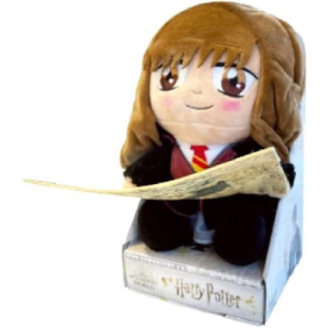 Hermione Granger Zittend met Kaart Harry Potter Pluche Knuffel 25 cm