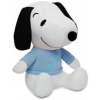 Snoopy met T-shirt (Blauw) Pluche Knuffel 25 cm