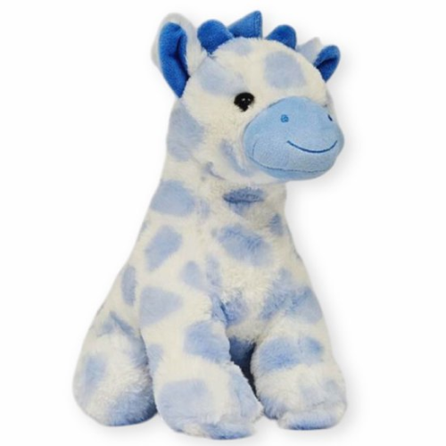 Giraffe (Blauw Stippen) Pluche Knuffel 30 cm