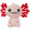 Axolotl (Roze) Kawaii Pluche Knuffel 21 cm