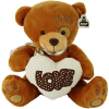 Teddybeer Mimi Bruin met Hart Pluche Knuffel 25 cm
