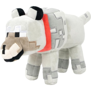 Wolf – Minecraft Pluche Knuffel 25 cm