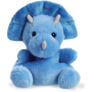 Palm Pals Dinosaurus Triceratops Pluche Knuffel 15 cm