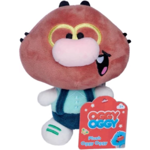 Mallow Oggy Oggy (Bruin) Pluche Knuffel 17 cm