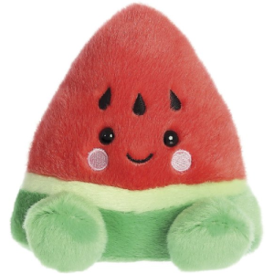 Palm Pals Sandy Watermelon Pluche Knuffel 15 cm - Watermeloen