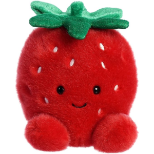 Palm Pals Juicy Strawberry Pluche Knuffel 15 cm – Aardbei