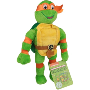 Michelangelo (Oranje) Teenage Mutant Ninja Turtles Pluche Knuffel 21 cm