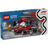 LEGO City F1 Pitstop en Pitcrew met Ferrari Auto – 60443