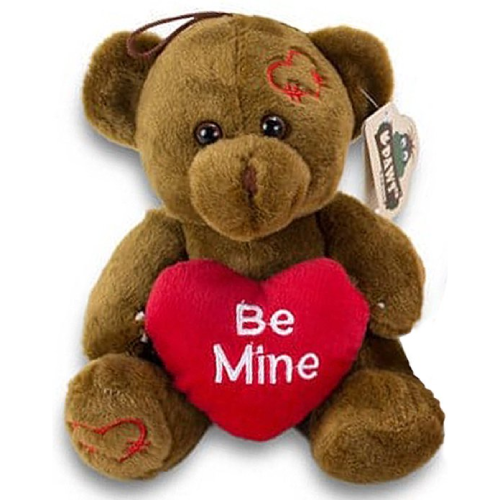 Teddybeer Daisy Pluche Knuffel met Hart (Be Mine) 20 cm