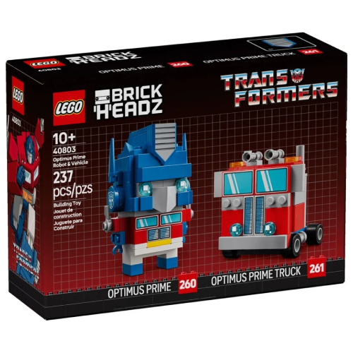 LEGO Transformers Optimus Prime Robot en Voertuig – 40803