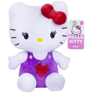 Hello Kitty (Paars/Wit) Halloween Pluche Knuffel 25 cm