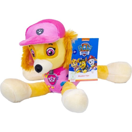 Skye Liggend Paw Patrol Pluche Knuffel 30 cm