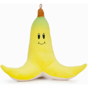 Banana (Banaan) Super Mario Bros Pluche Knuffel 26 cm