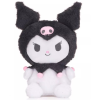 Kuromi (Zwart) Hello Kitty Fluffy Pluche Knuffel 30 cm