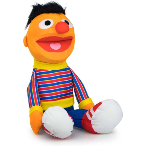Ernie - Sesamstraat Bert en Ernie Pluche Knuffel 38 cm