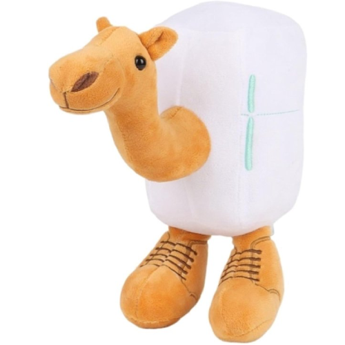 Frigo Camelo Italian Brainrot Pluche Knuffel 30 cm – Kameel in Koelkast