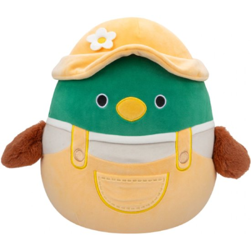 Squishmallows Avery Eend in Gele Outfit Pluche Knuffel XL 50 cm