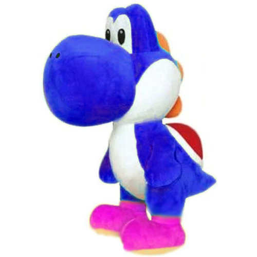 Yoshi Blauw – Super Mario Bros Pluche Knuffel 28 cm