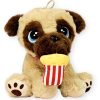 Hond met Popcorn Kawaii Pluche Knuffel 18 cm