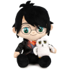 Harry Potter Zittend met Hedwig Pluche Knuffel 30 cm