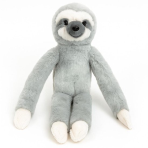 Luiaard Grijs Pluche Knuffel 42 cm