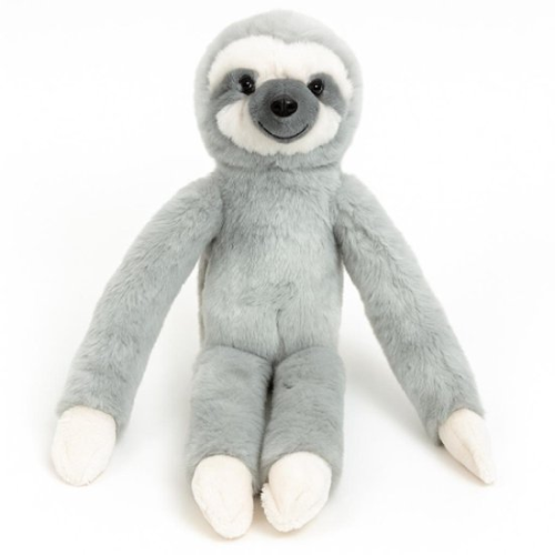 Luiaard Grijs Pluche Knuffel 42 cm