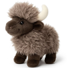 Schotse Hooglander Pluche Knuffel Koe (Bruin) 25 cm