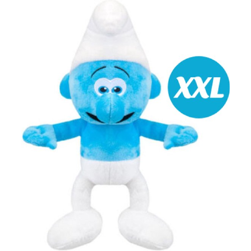 Vrolijke Smurf – De Smurfen Pluche Knuffel XXL 80 cm