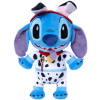 Stitch verkleed als Dalmatiër - Disney Pluche Knuffel 30 cm