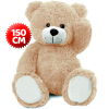 Teddybeer (Beige) Pluche Knuffel XXL 150 cm