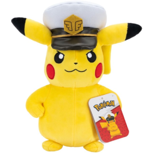 Captain Pikachu Pokémon Pluche Knuffel 20 cm